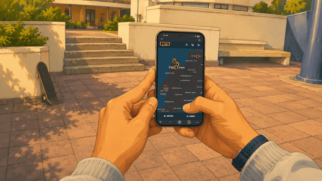 Find, Pin and Share Skate Spots with BUTR Spots
