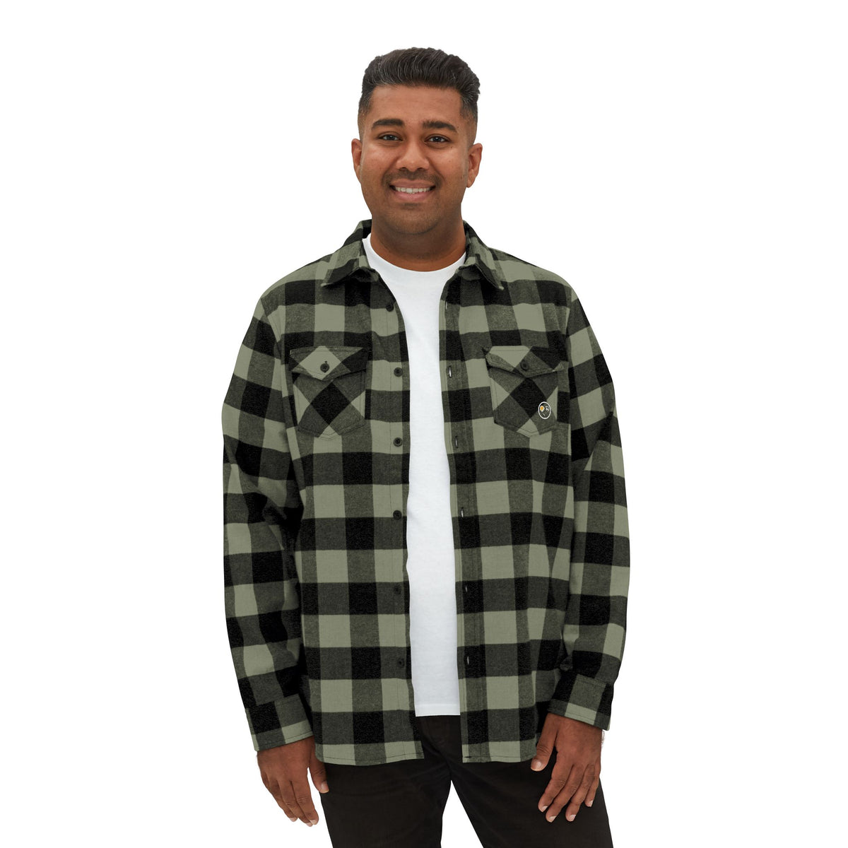 BUTR Heart Logo Unisex Flannel Shirt