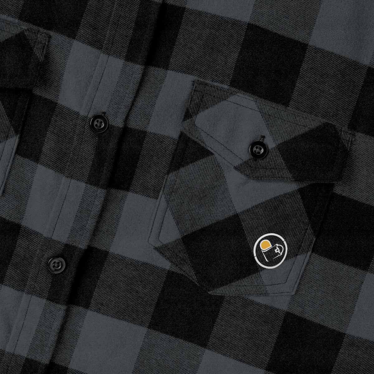 BUTR Heart Logo Unisex Flannel Shirt