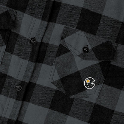 BUTR Heart Logo Unisex Flannel Shirt