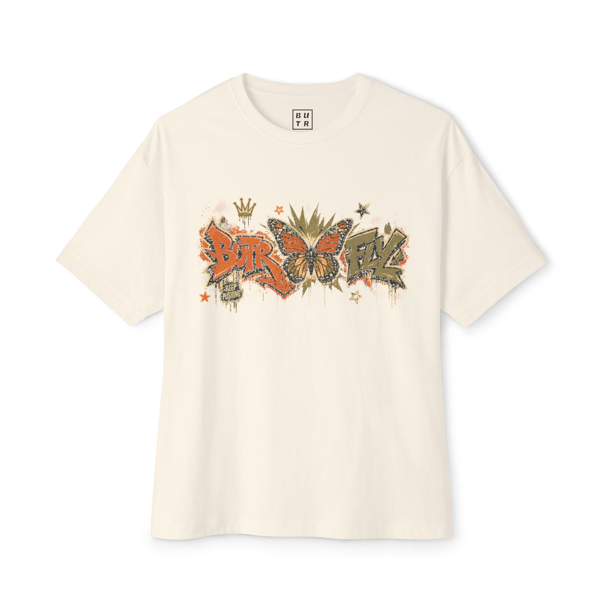BUTR "Butr-Fly" Graffiti Oversized T-Shirt