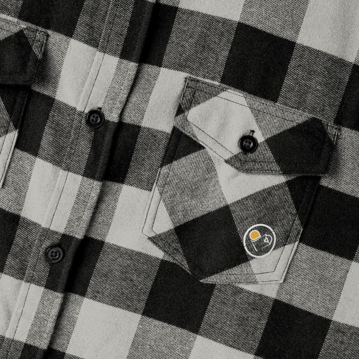 BUTR Heart Logo Unisex Flannel Shirt