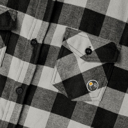BUTR Heart Logo Unisex Flannel Shirt