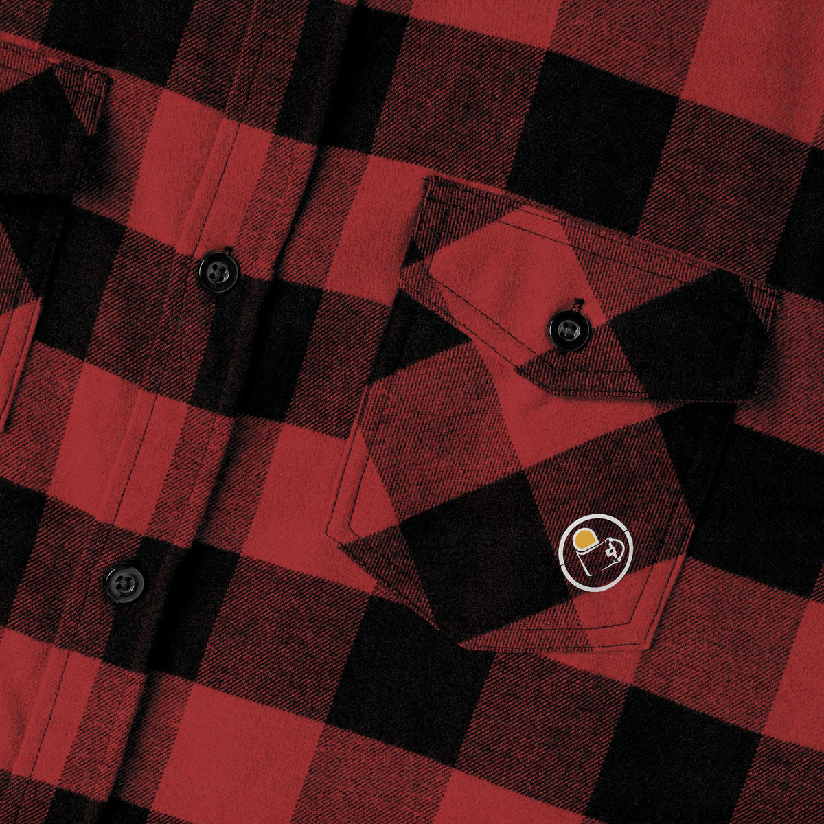 BUTR Heart Logo Unisex Flannel Shirt