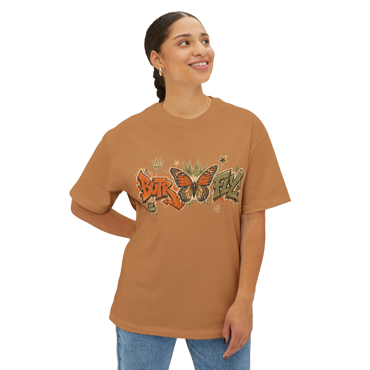 BUTR "Butr-Fly" Graffiti Oversized T-Shirt