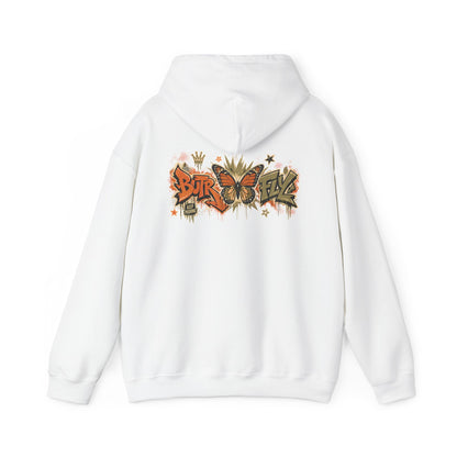 BUTR 'Butrfly' Graffiti Hooded Sweatshirt