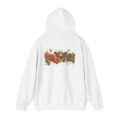 BUTR 'Butrfly' Graffiti Hooded Sweatshirt
