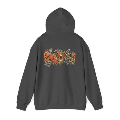 BUTR 'Butrfly' Graffiti Hooded Sweatshirt
