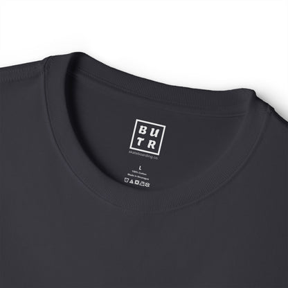 BUTR Push Athletic Dept '96 Varsity Skate T-Shirt | Retro 90s Collegiate Graphic Tee