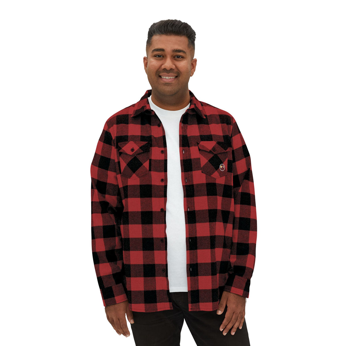 BUTR Heart Logo Unisex Flannel Shirt