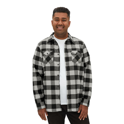 BUTR Heart Logo Unisex Flannel Shirt