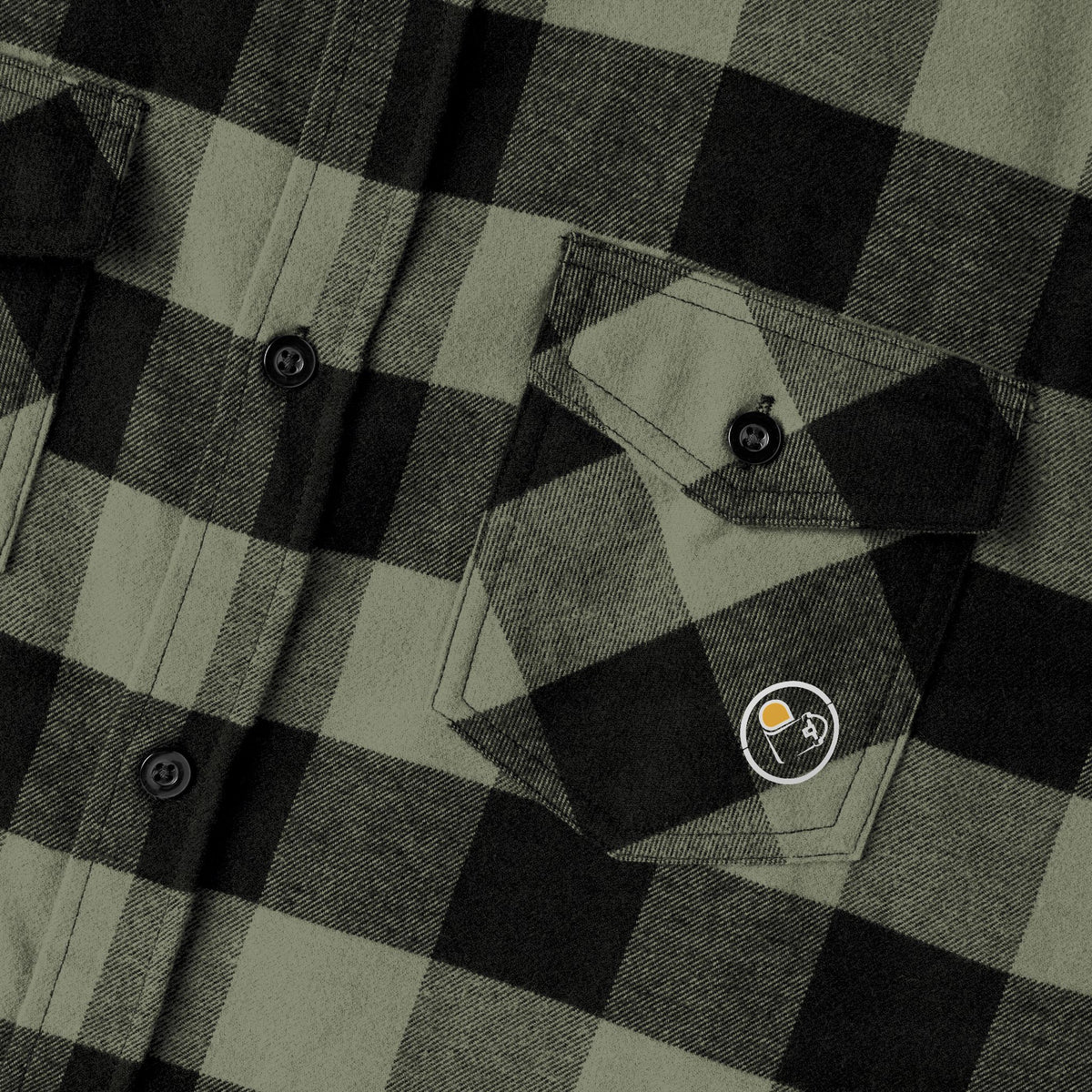 BUTR Heart Logo Unisex Flannel Shirt