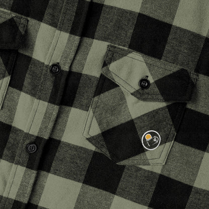 BUTR Heart Logo Unisex Flannel Shirt
