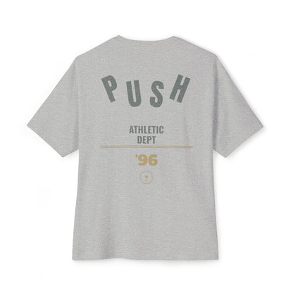 BUTR Push Athletic Dept '96 Varsity Skate T-Shirt | Retro 90s Collegiate Graphic Tee