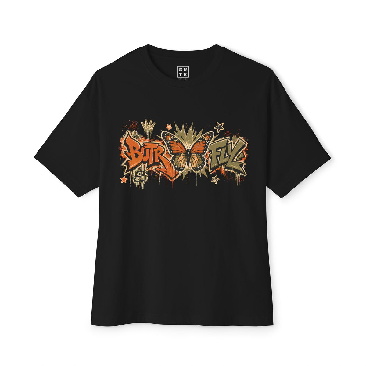 BUTR "Butr-Fly" Graffiti Oversized T-Shirt