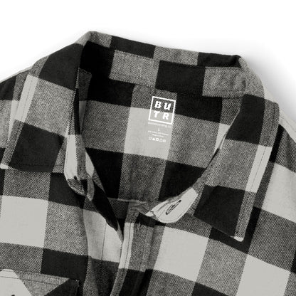 BUTR Heart Logo Unisex Flannel Shirt