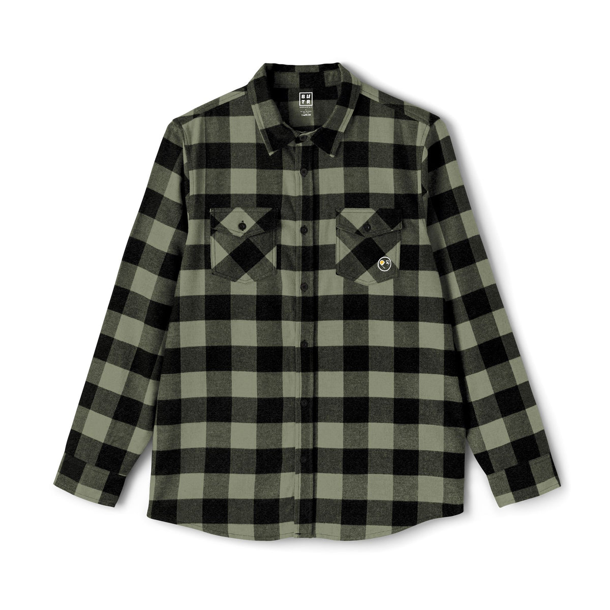 BUTR Heart Logo Unisex Flannel Shirt