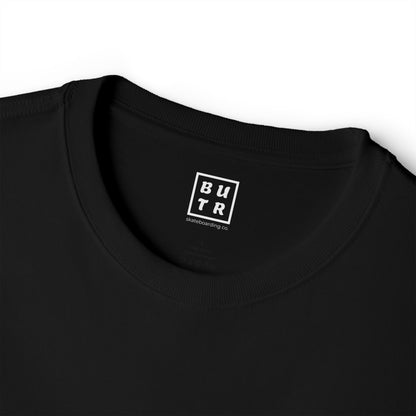 BUTR Push Athletic Dept '96 Varsity Skate T-Shirt | Retro 90s Collegiate Graphic Tee