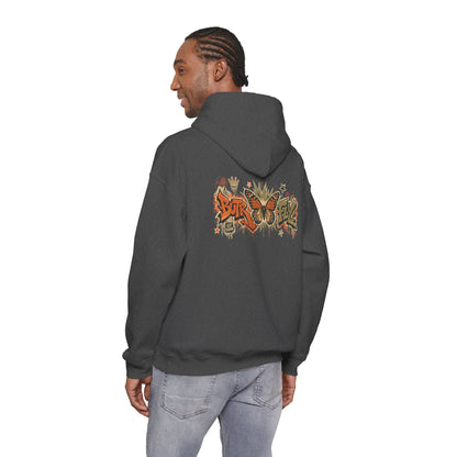 BUTR 'Butrfly' Graffiti Hooded Sweatshirt